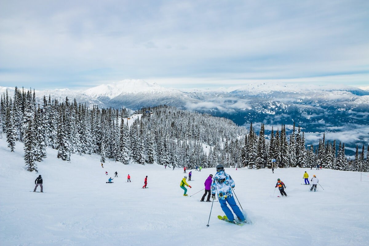 People skiing in Whistler Blackcomb, Canada - Family-Friendly Ski Resorts: The Ultimate Top 10 Destinations for Winter Fun