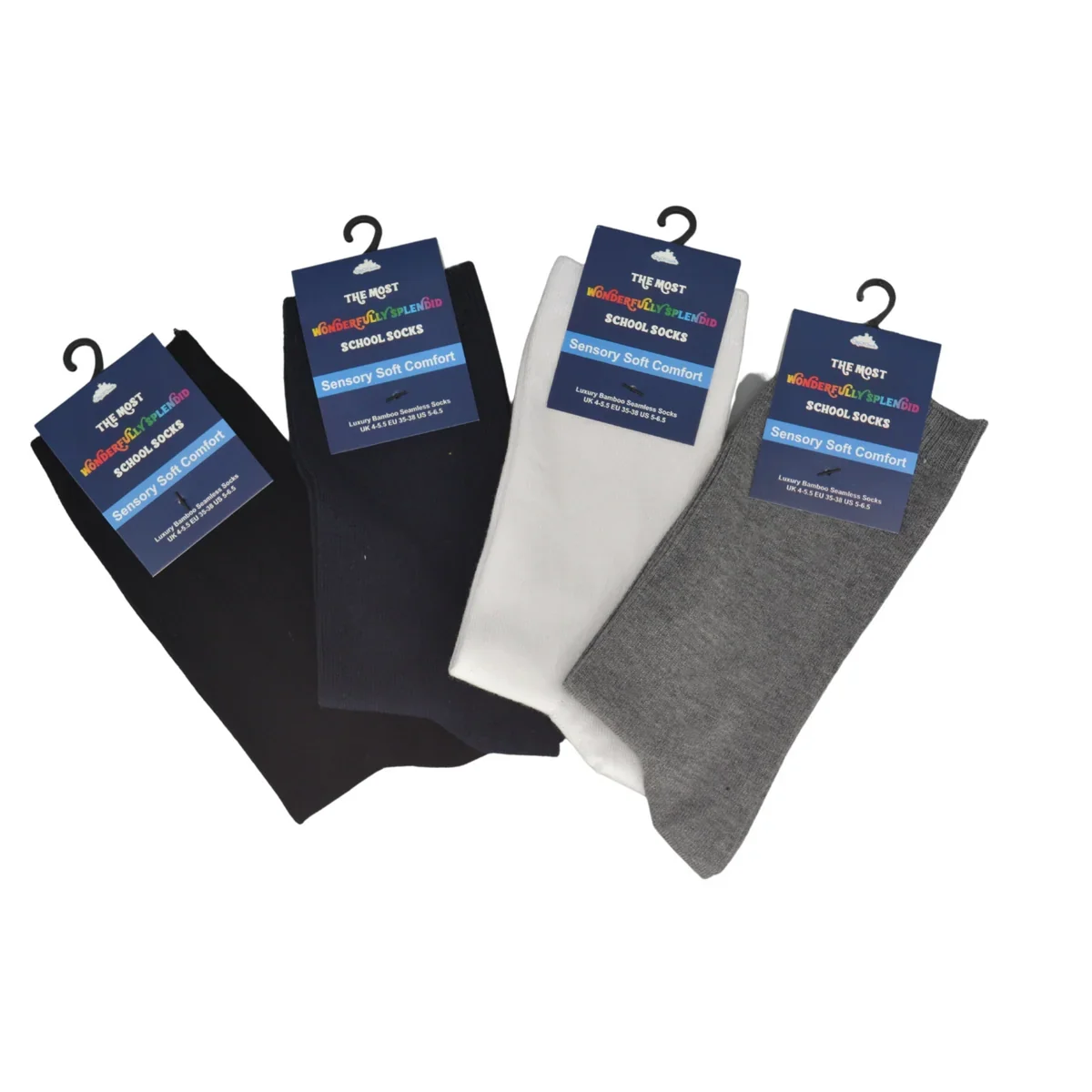 City of Clouds’ bamboo school socks