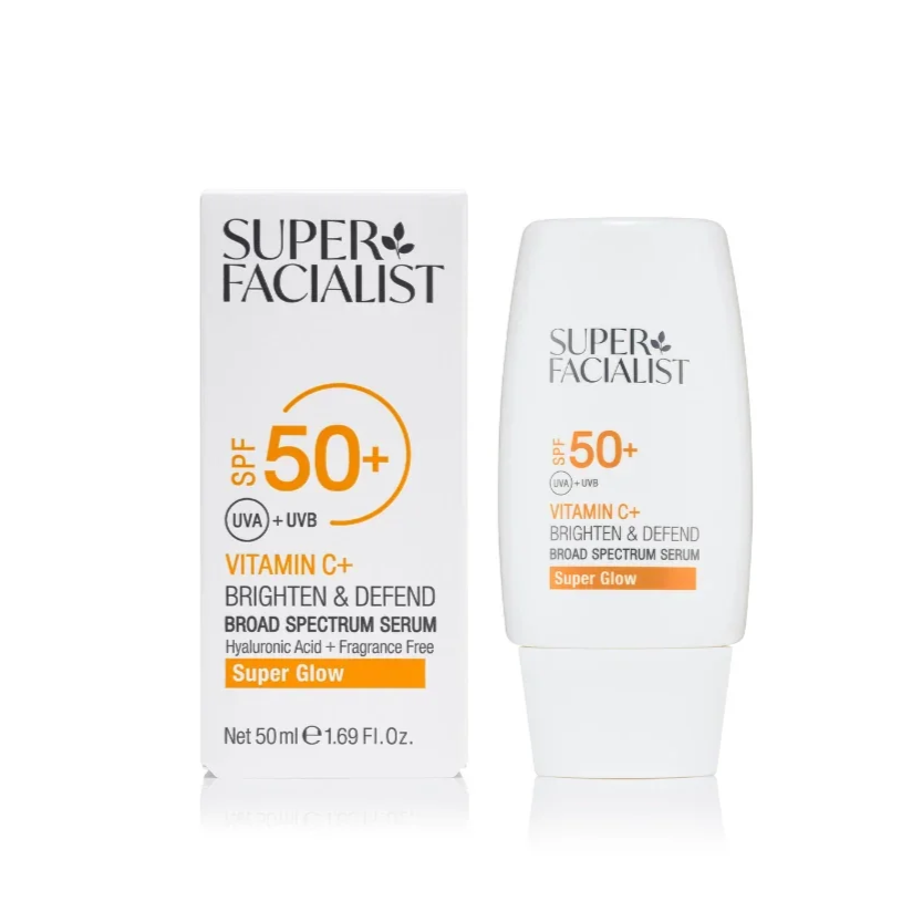 Superfacialist Vitamin C+ Brighten & Defend Serum SPF50+ (£20.00)