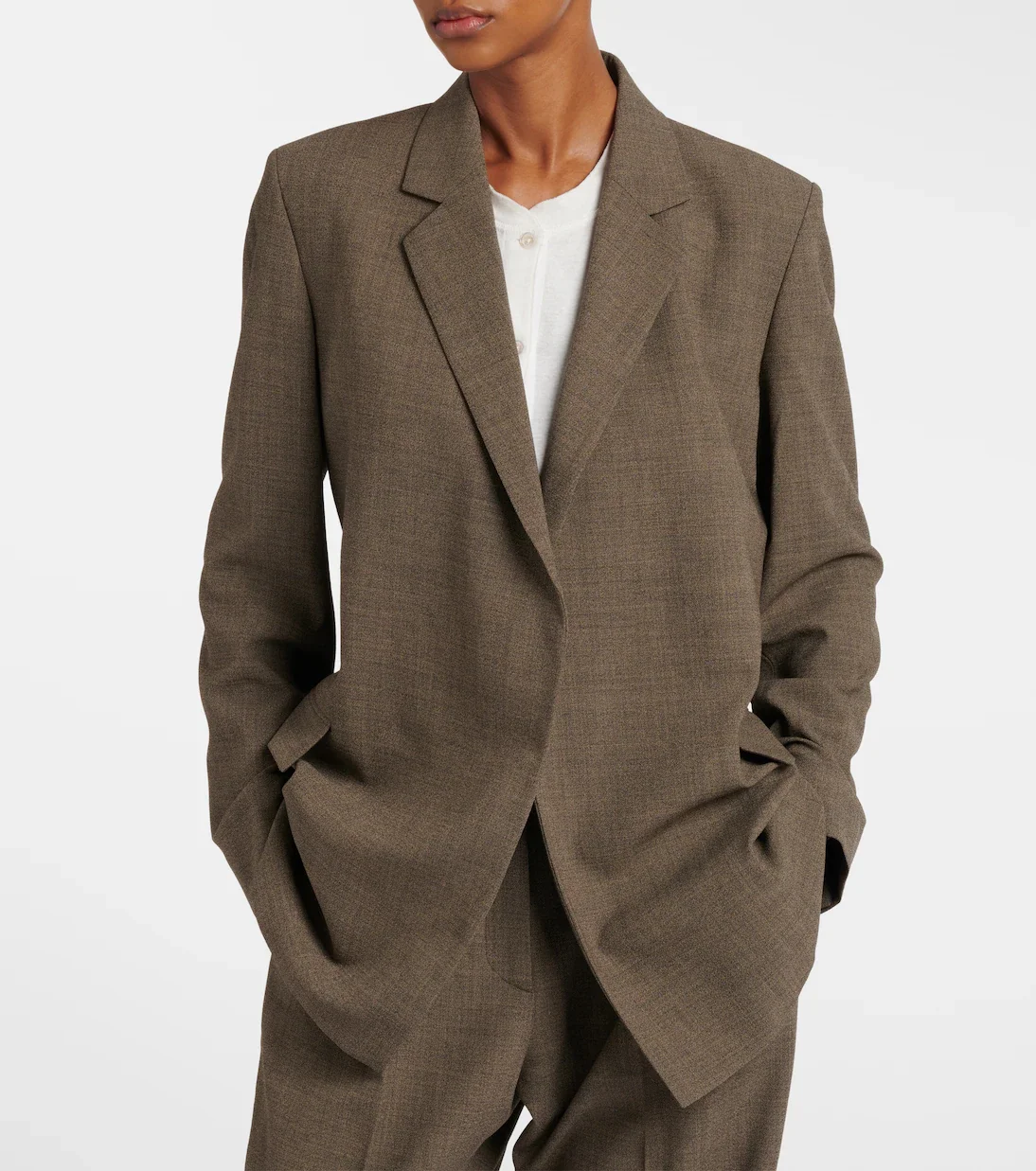 The Row Devlin Oversized Wool Blazer, £4,070