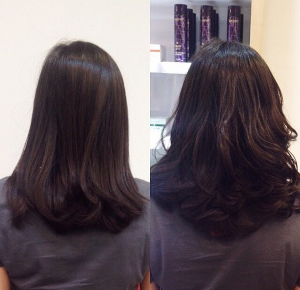 permanent blow dry treatment