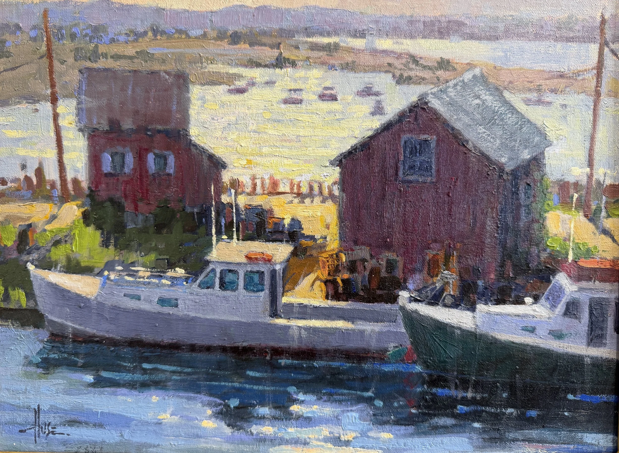 Martime Charm 9x12 Debra Huse.JPG