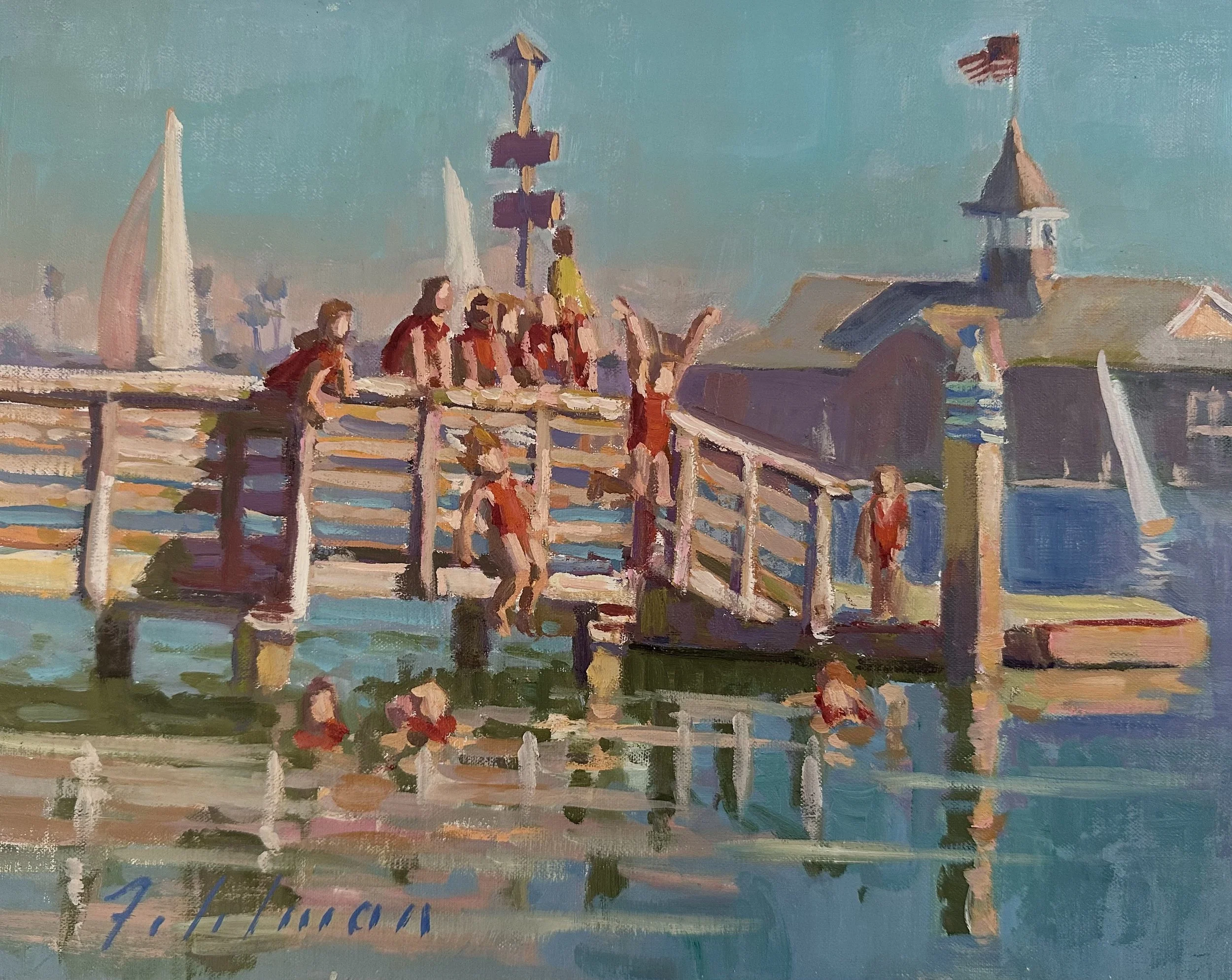 Jump! 11x14 Oil Mark Fehlman $700.jpg