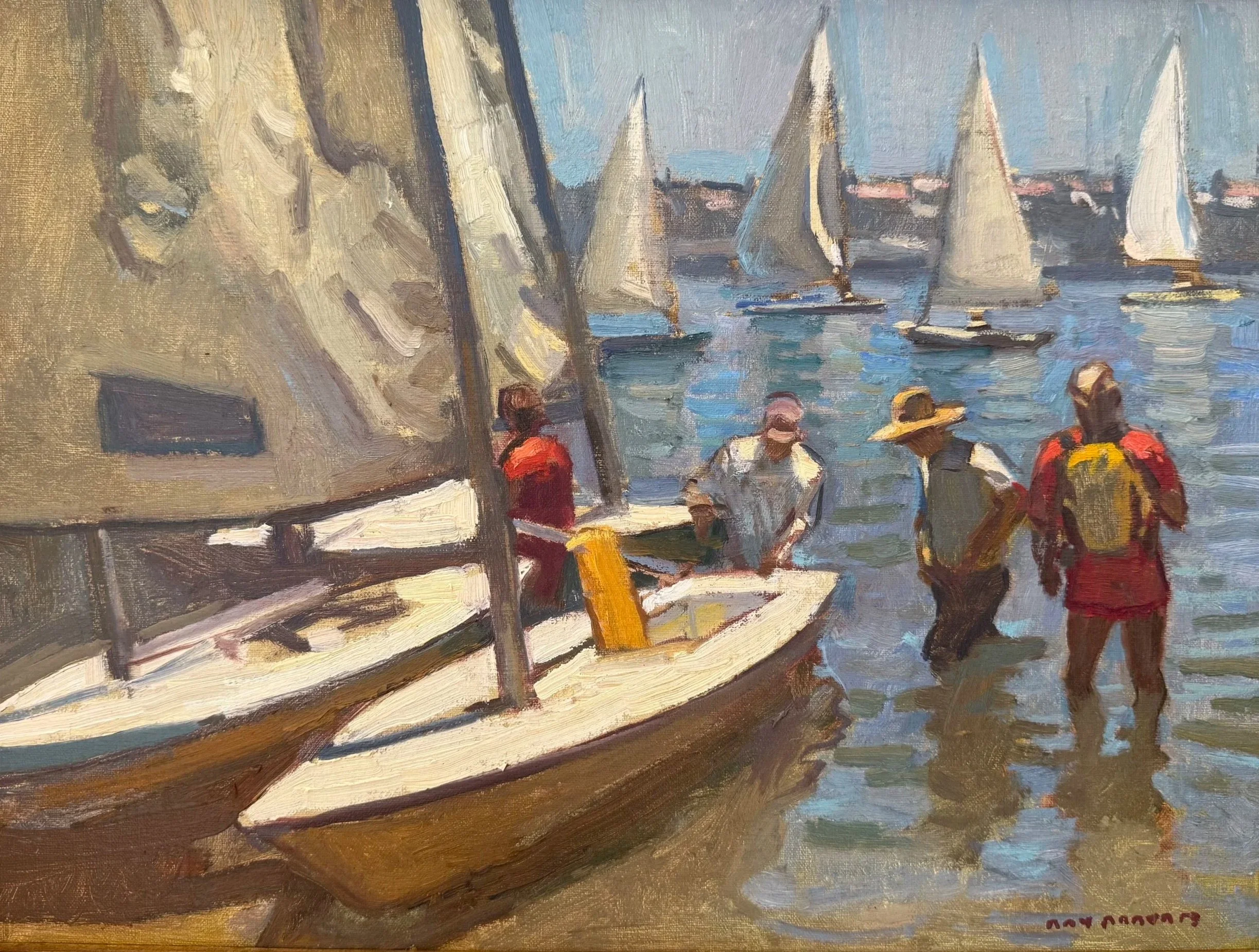 Race Day One 12x16