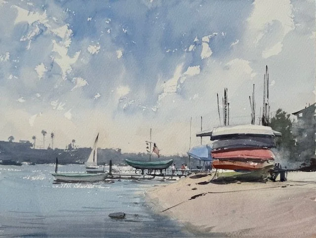 Yacht Club Days : 12x16 : 1300.jpeg