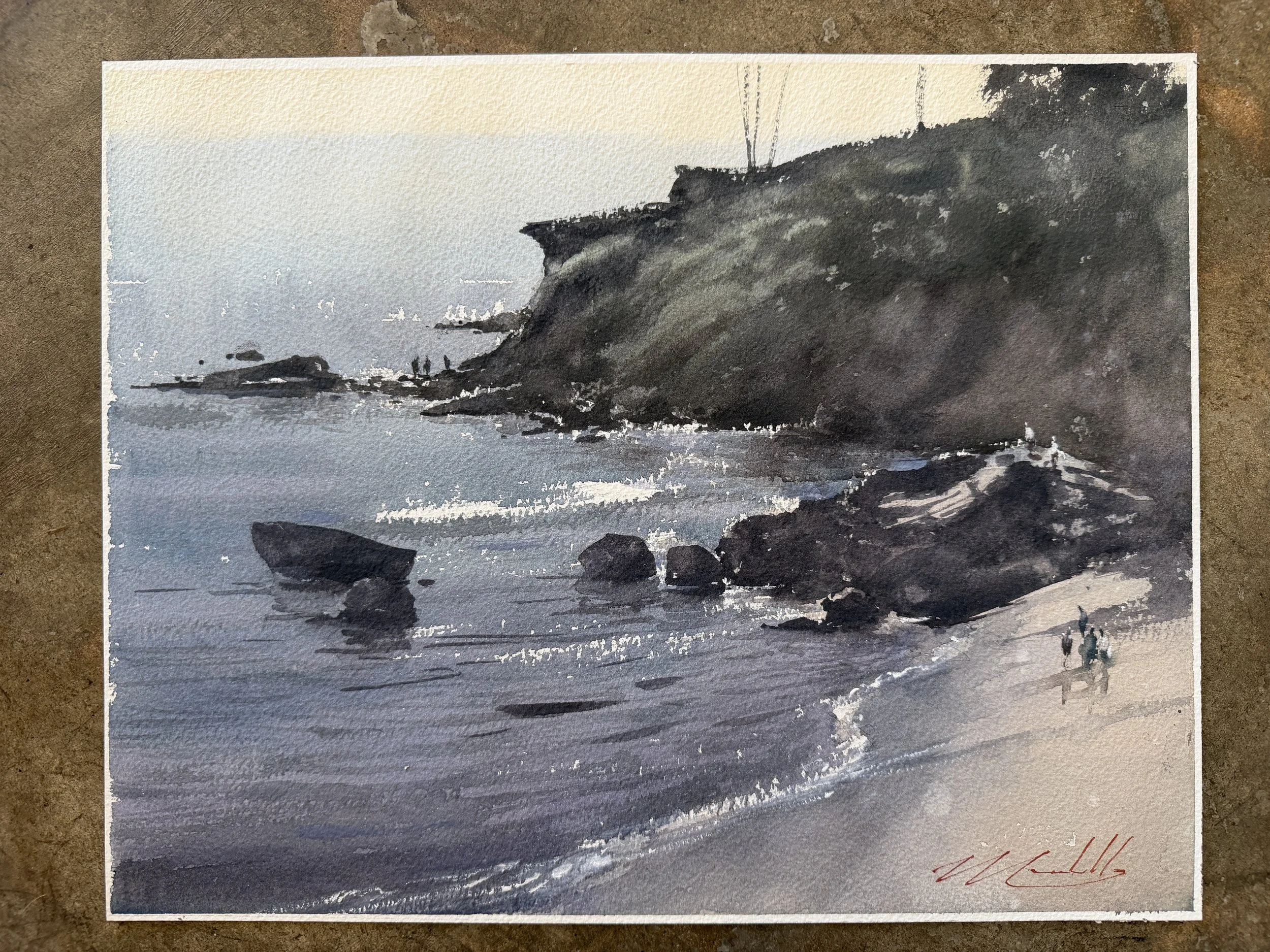 Happy Hour Laguna 11x14 | Unframed