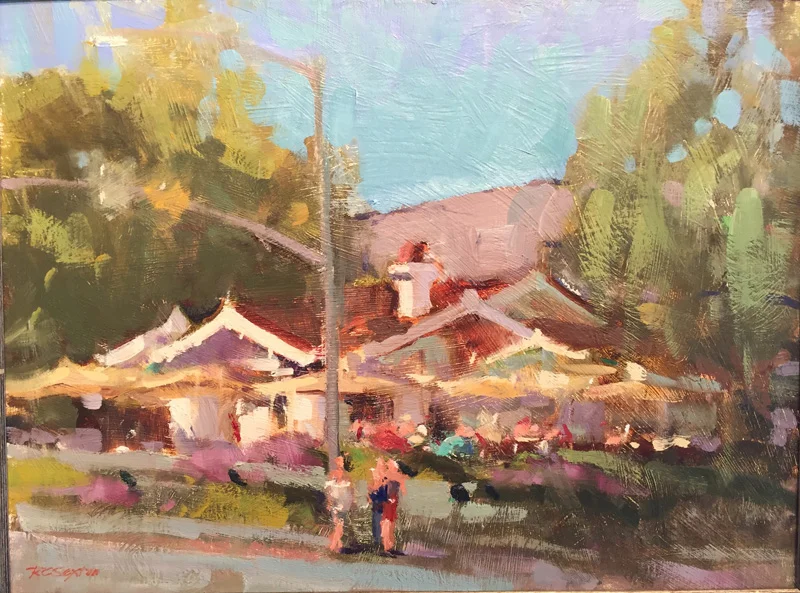 Waiting for the Light 12x16 $2350.jpg
