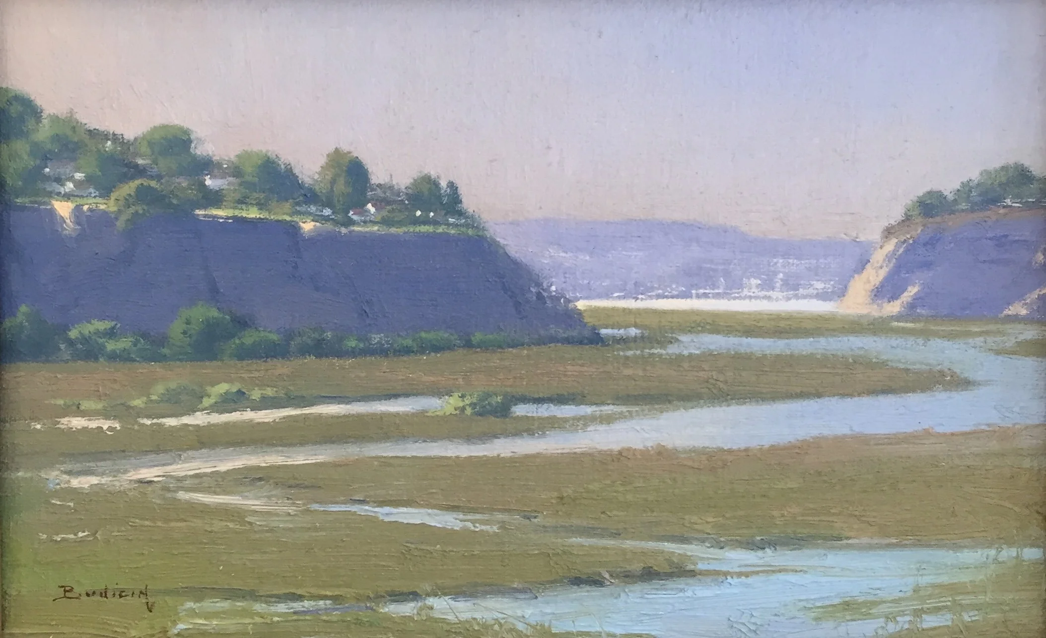 BACK BAY MORNING 7x11