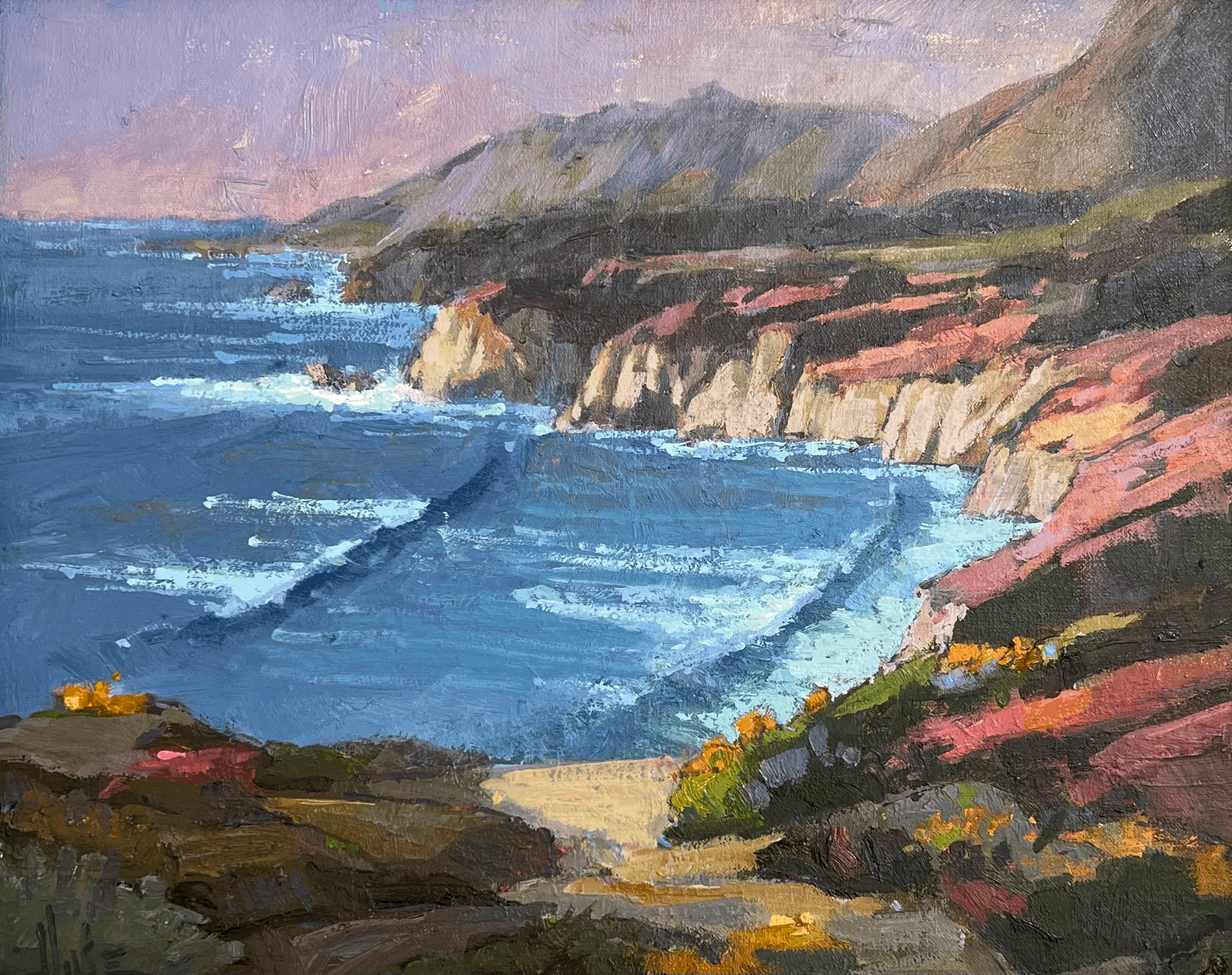 Big Sur Springtime 10x12