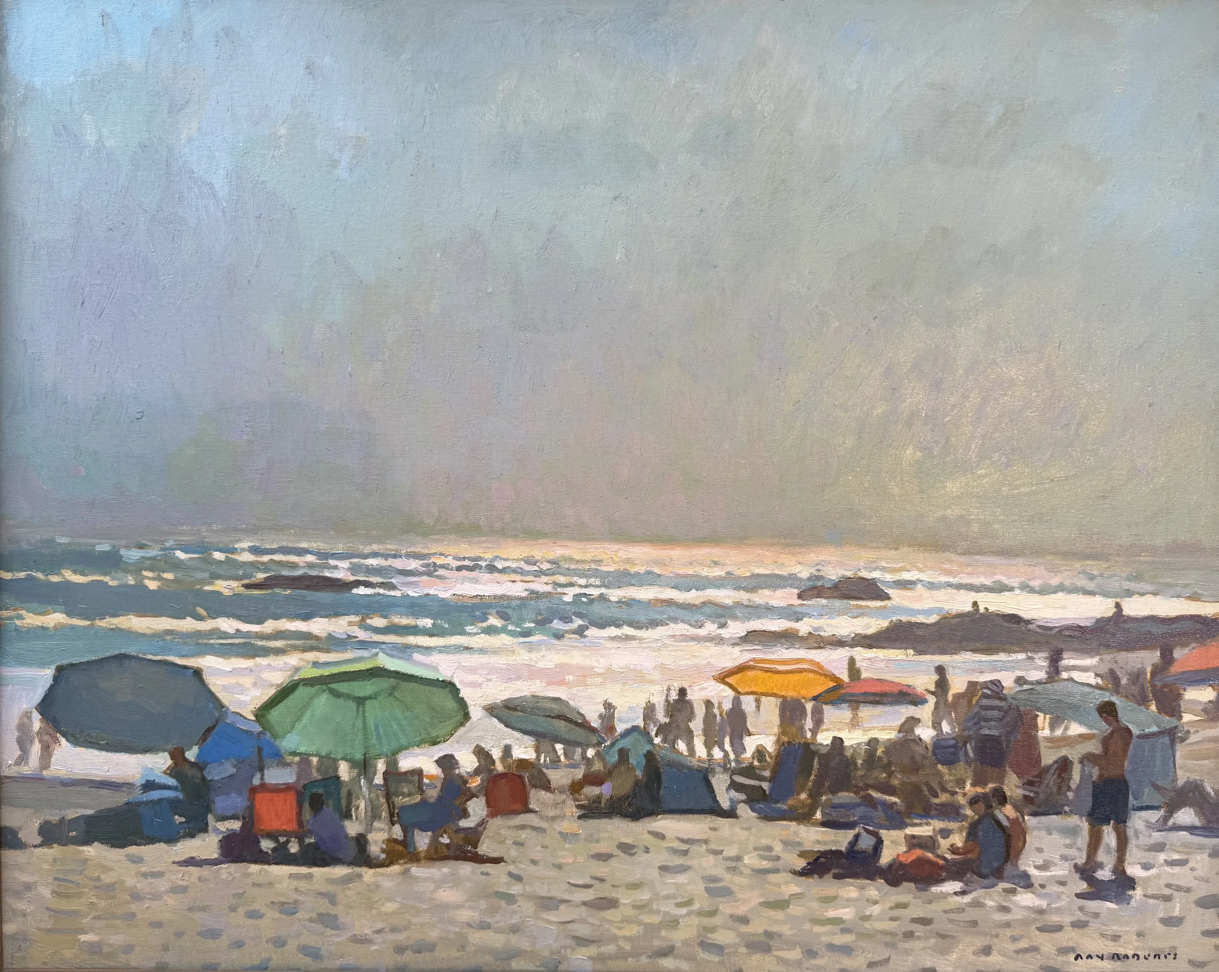 Beach Day One 24x30