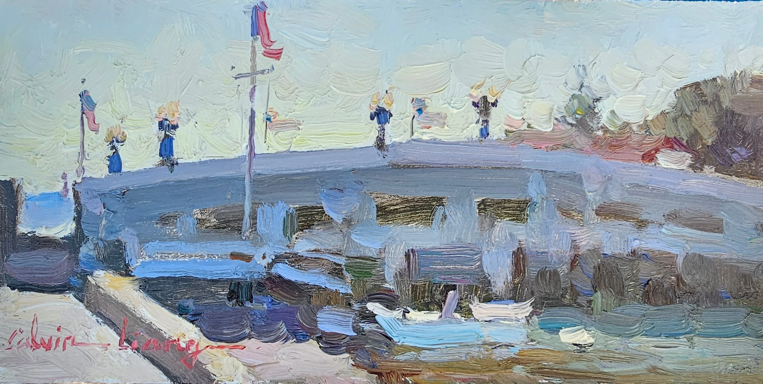 calvin liang : 4x8 : the bridge.jpg