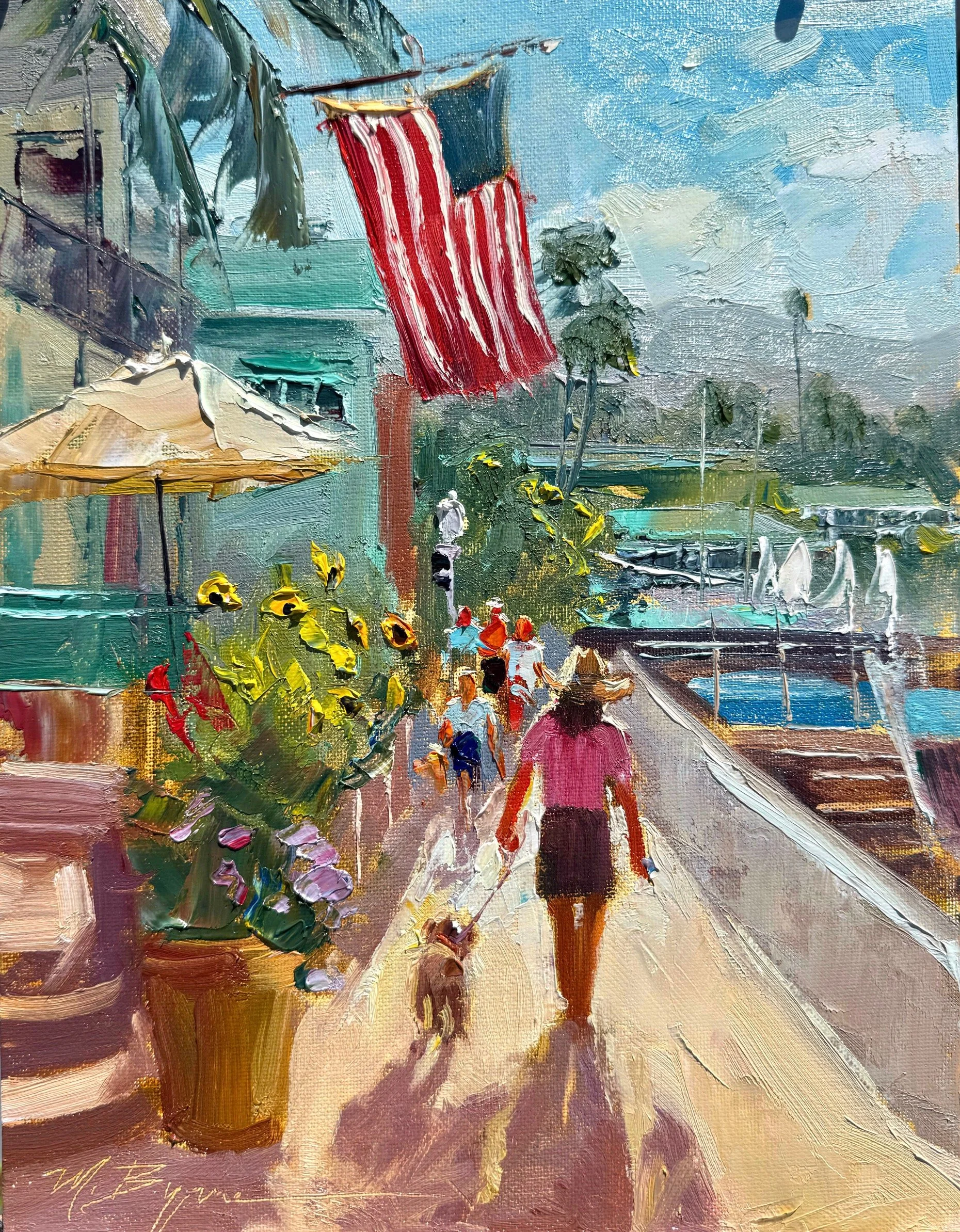 South Bay Crabbers Oil $1300 Michele Byrne.jpg
