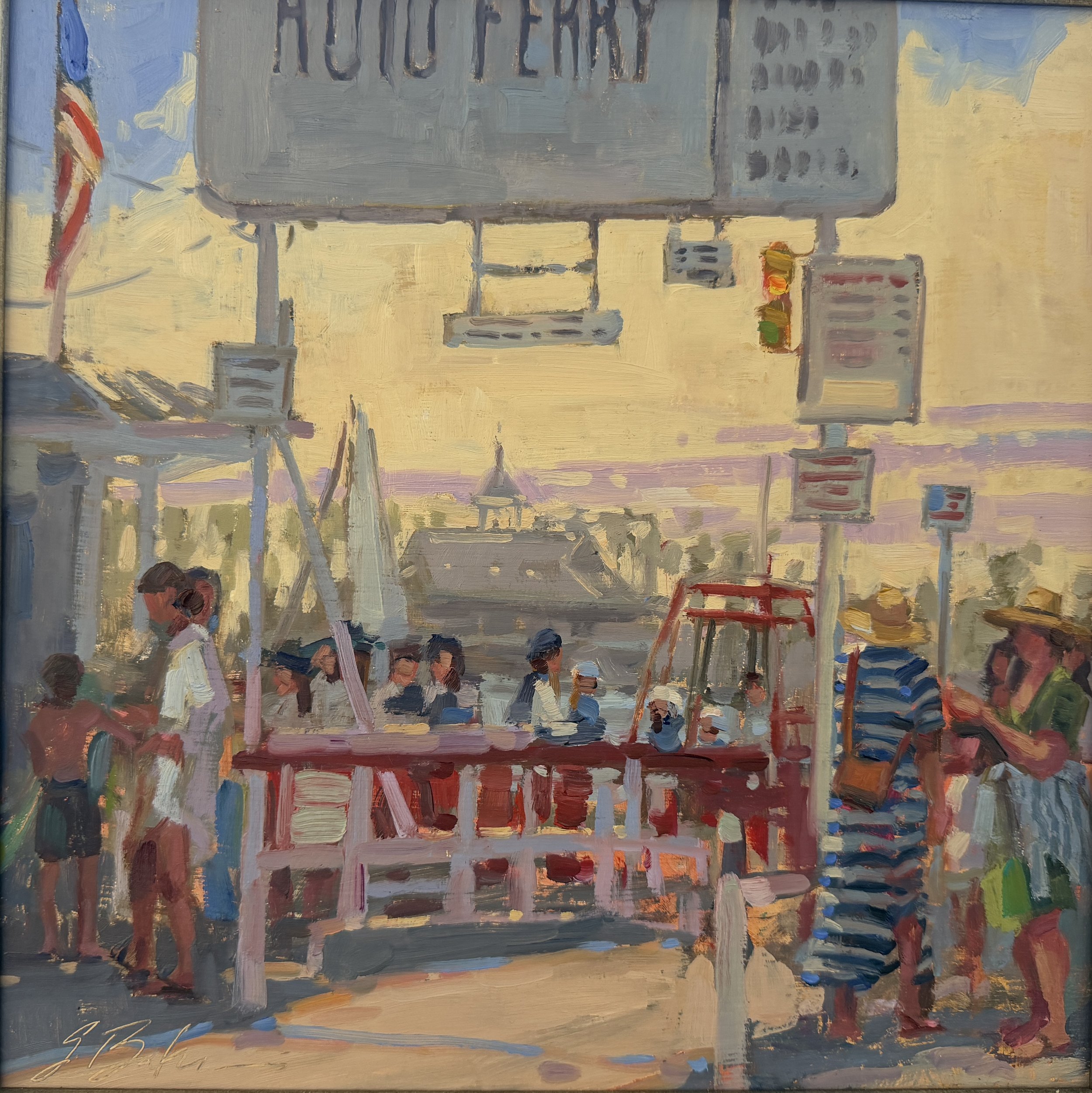 Waiting for the Ferry Baker.JPG