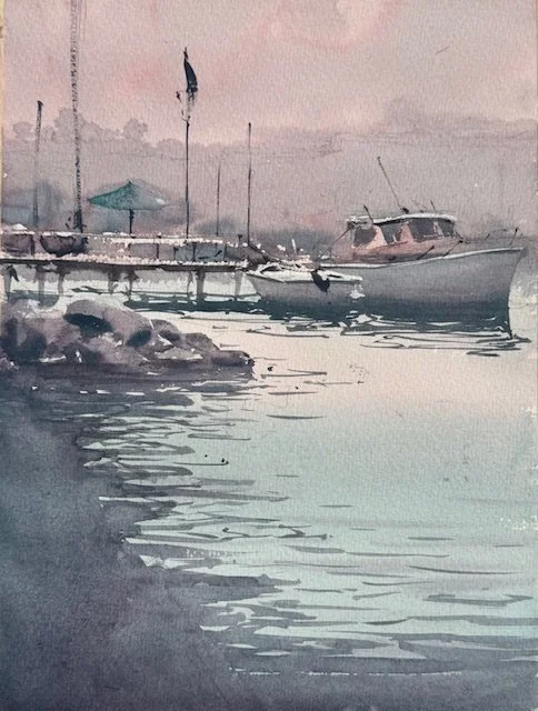 salmon sky : 9x12 : 900 .jpeg