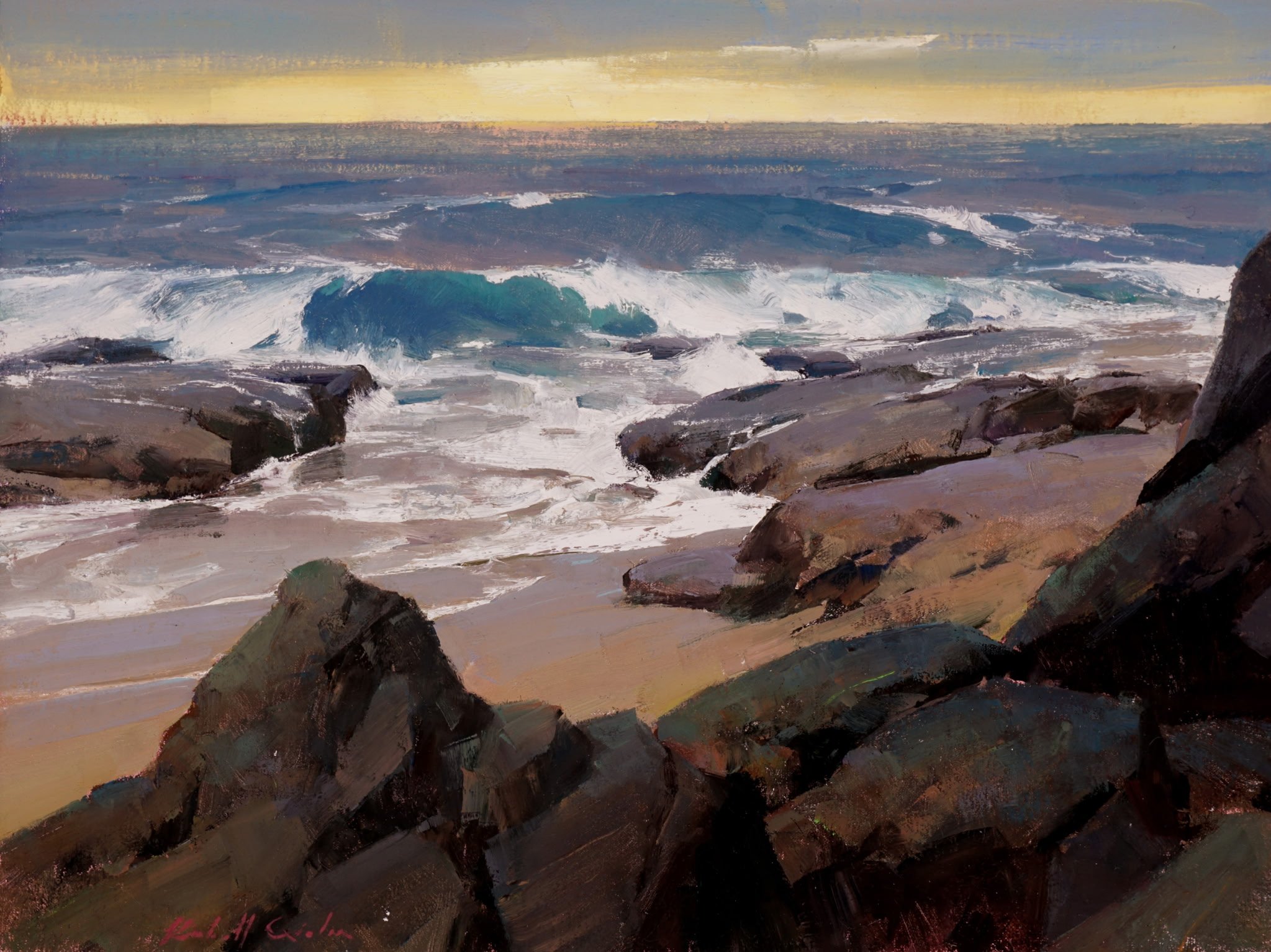 Kimball Somber Shores 18x24 Oil.JPG