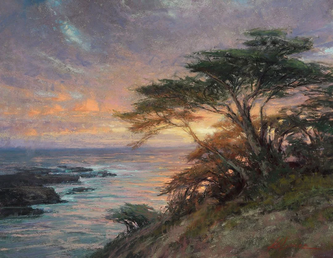 Evening on the Edge, Point Lobos 14x18 Lordiersmall.jpg