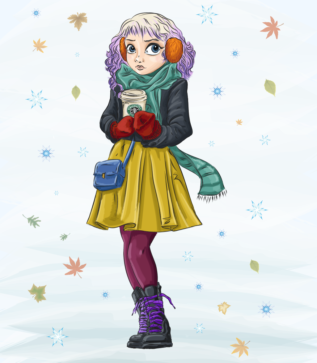 It’s Autumn and Minimia is freezing her - ears off