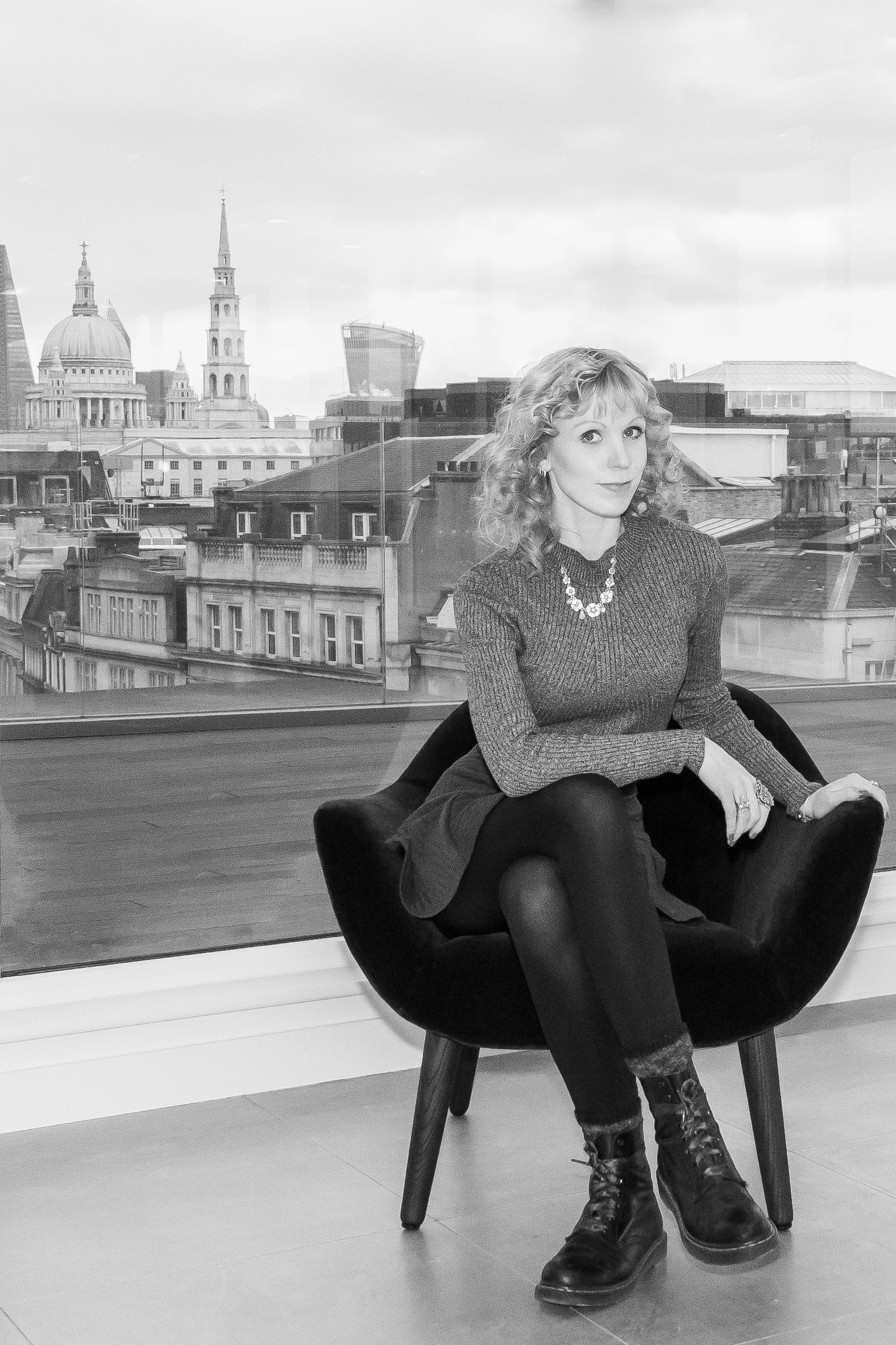 Maria, self-portrait, International Arbitration Centre London