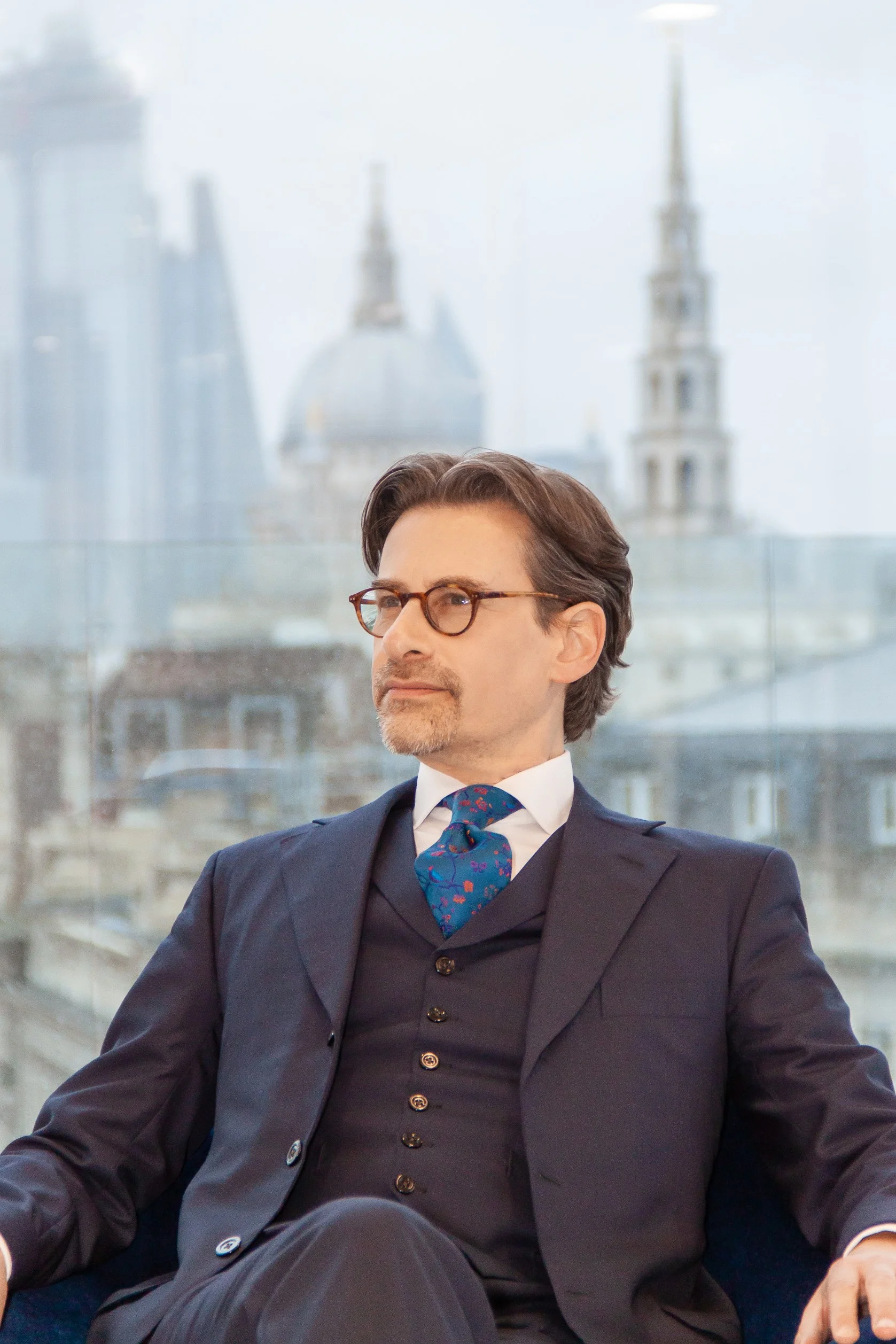 Toby Landau QC, barrister at Essex Court Chambers, photographed at the International Arbitration Centre in London, www.int-arb.com