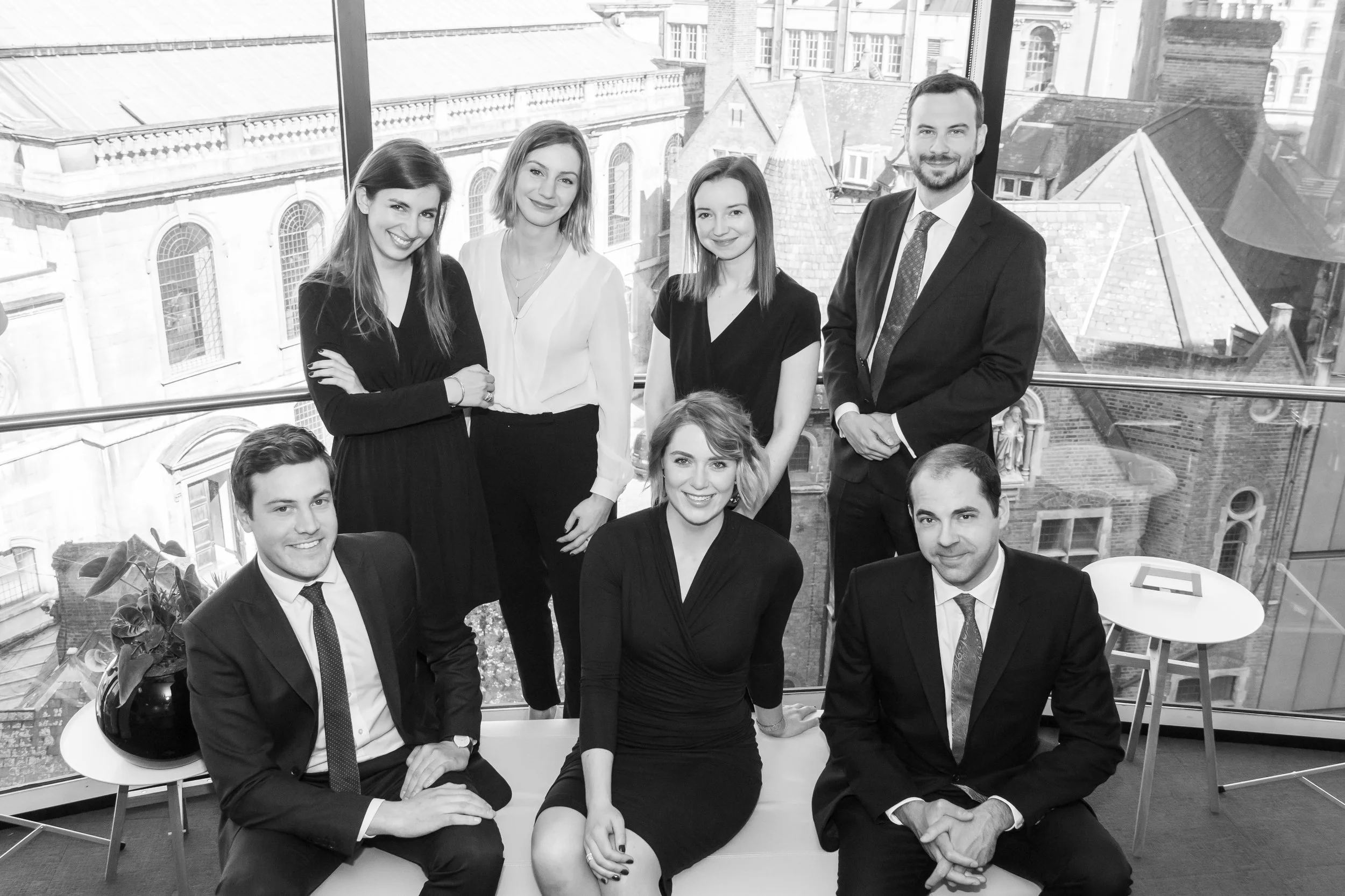 Group photos 2019; associates at Carter-Ruck, London. Photographed at Carter-Ruck’s London office for In-House Lawyer Magazine.