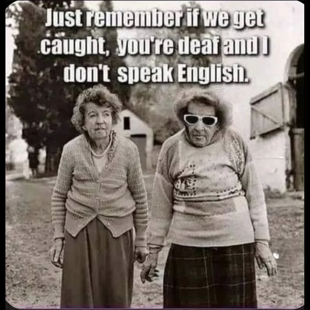 ASPIRATIONS!!! I hope to still be shaking things up and pushing the envelope at this age&mdash;- and you know who you are deaf girlfriends- 🤣🤗🤗🤗 #disrupters #disrupther #liveyourbestlife #questionauthority #questionthesystem #heartfirst #heartfir