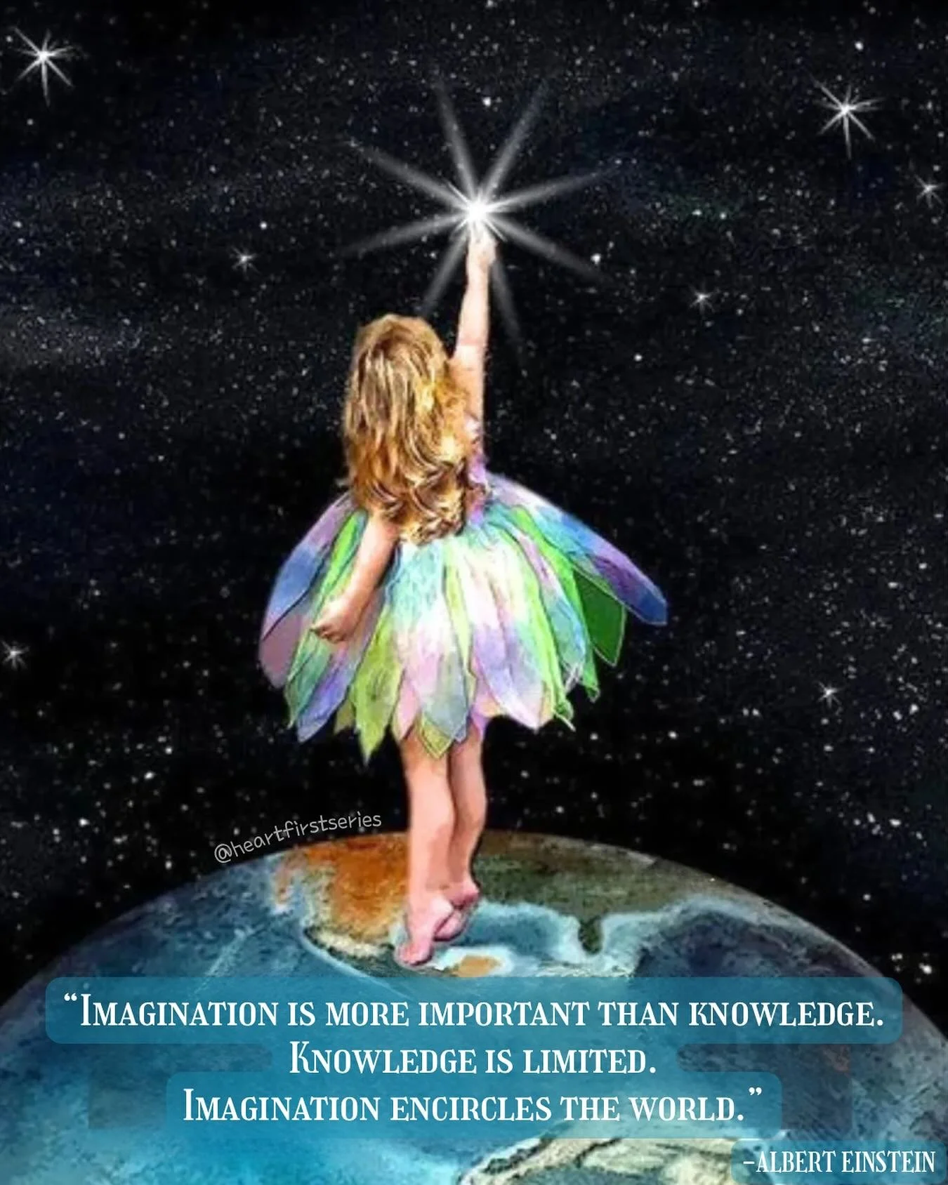 Imagination keeps us young, and makes life fun &amp; interesting!!! #imagination #theimportanceofimagination #imaginationismoreimportantthanknowledge #alberteinsteinquote #imagineallthepeople #heartfirst #heartfirstseries