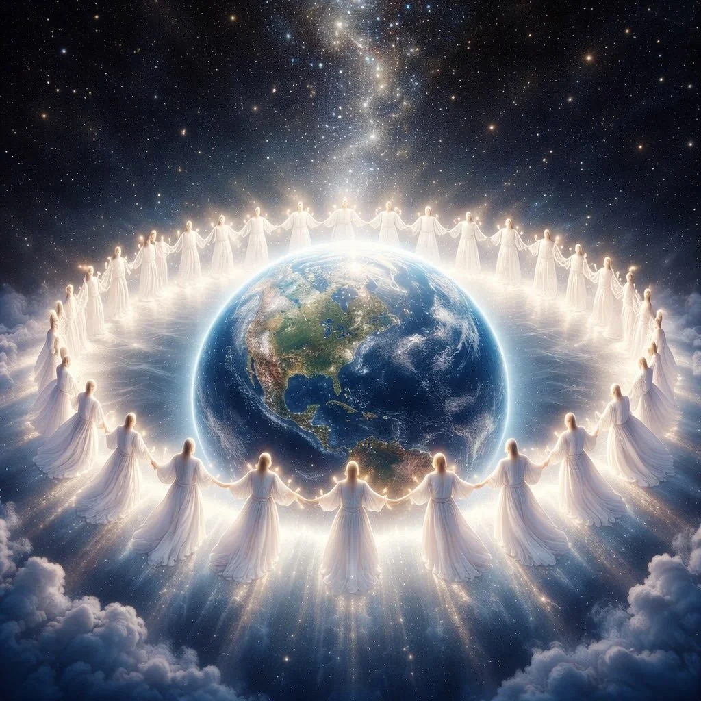 JOIN HANDS!!! This is a vision I have seen in meditation multiple times. I actively choose love, light, and prayer over fear, hate, and worry! 🤍🤍🤍🤍🙏🏼🙏🏼🙏🏼🙏🏼✨✨✨✨ #chooselove #sendlove #sendlight #loveoverfear #heartfirst