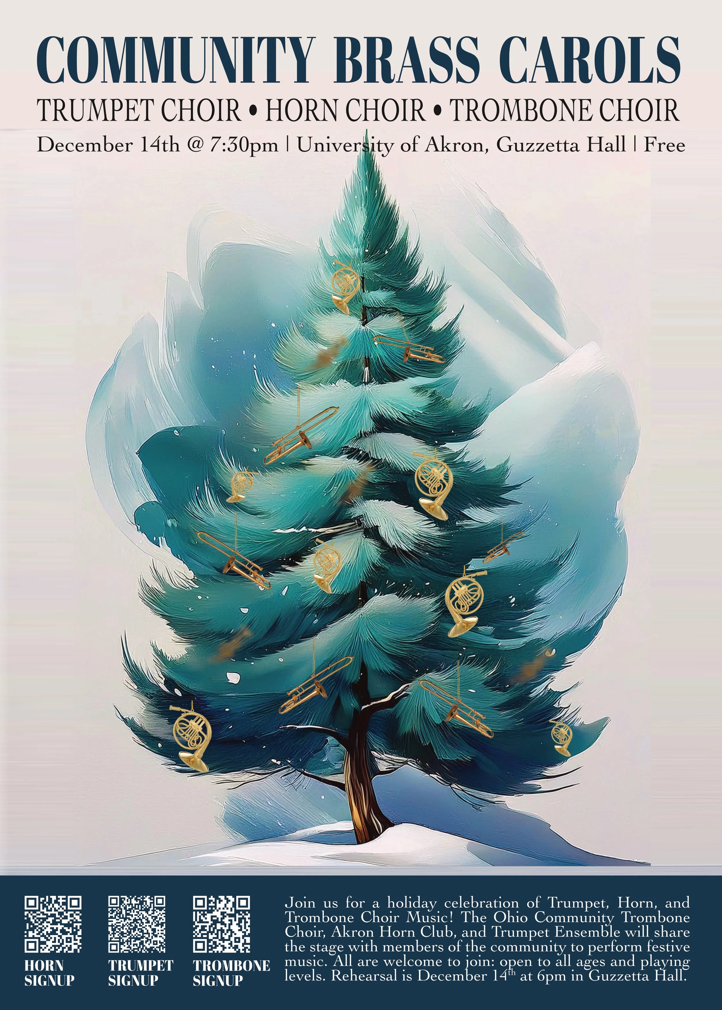 Akron Community Horn Holiday Carols  