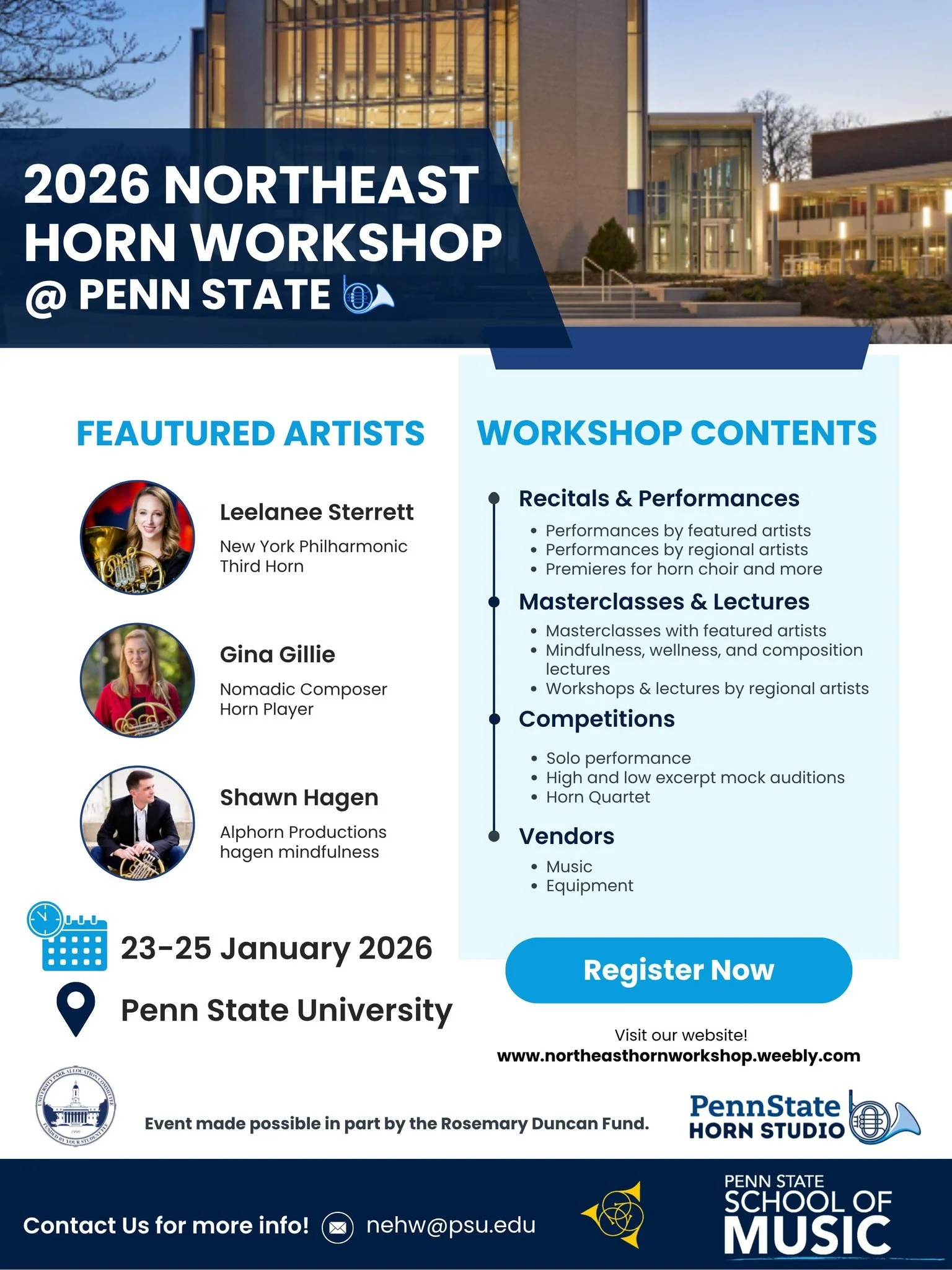 NEHW Guest Artist Recital 