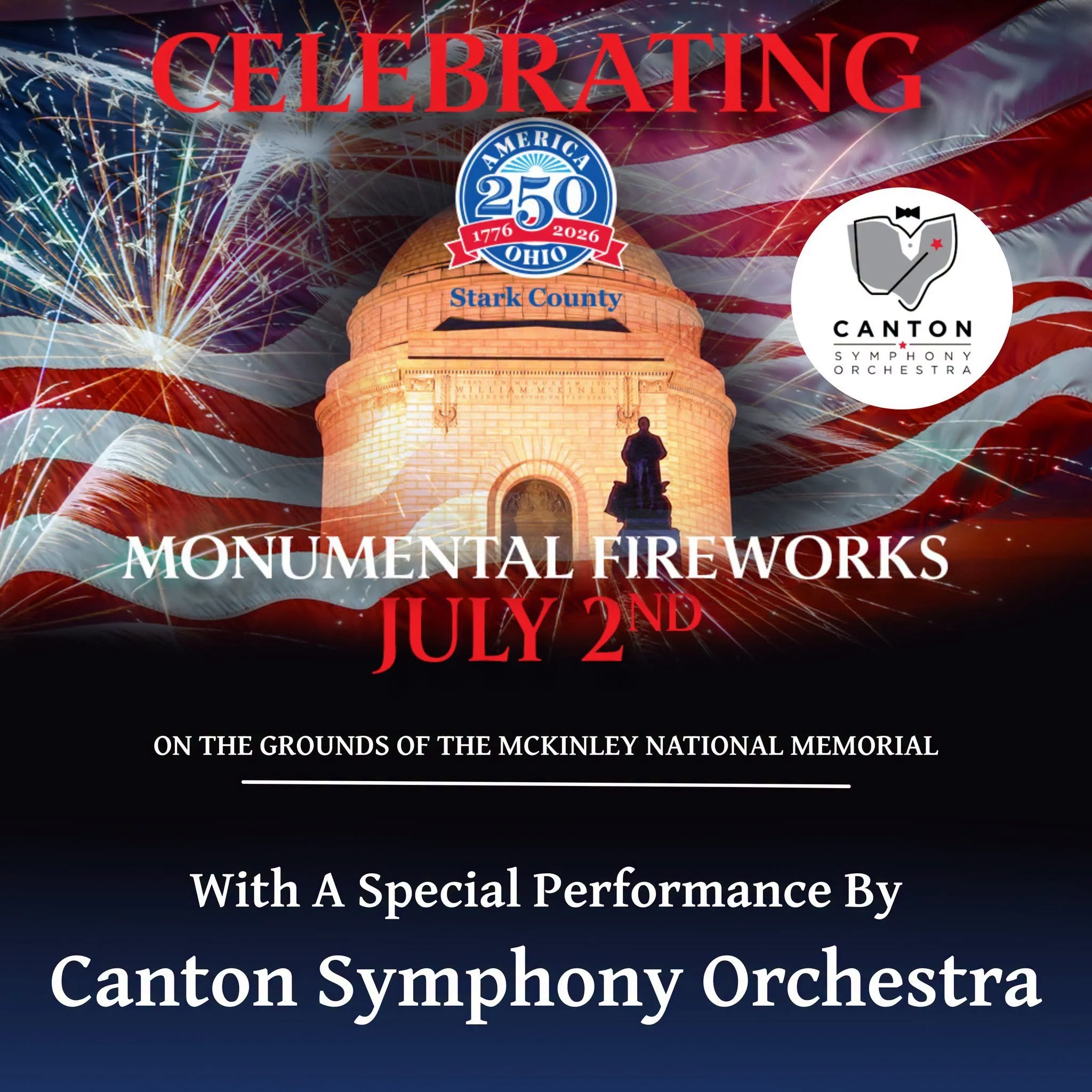 Canton Symphony Orchestra - Monumental Fireworks