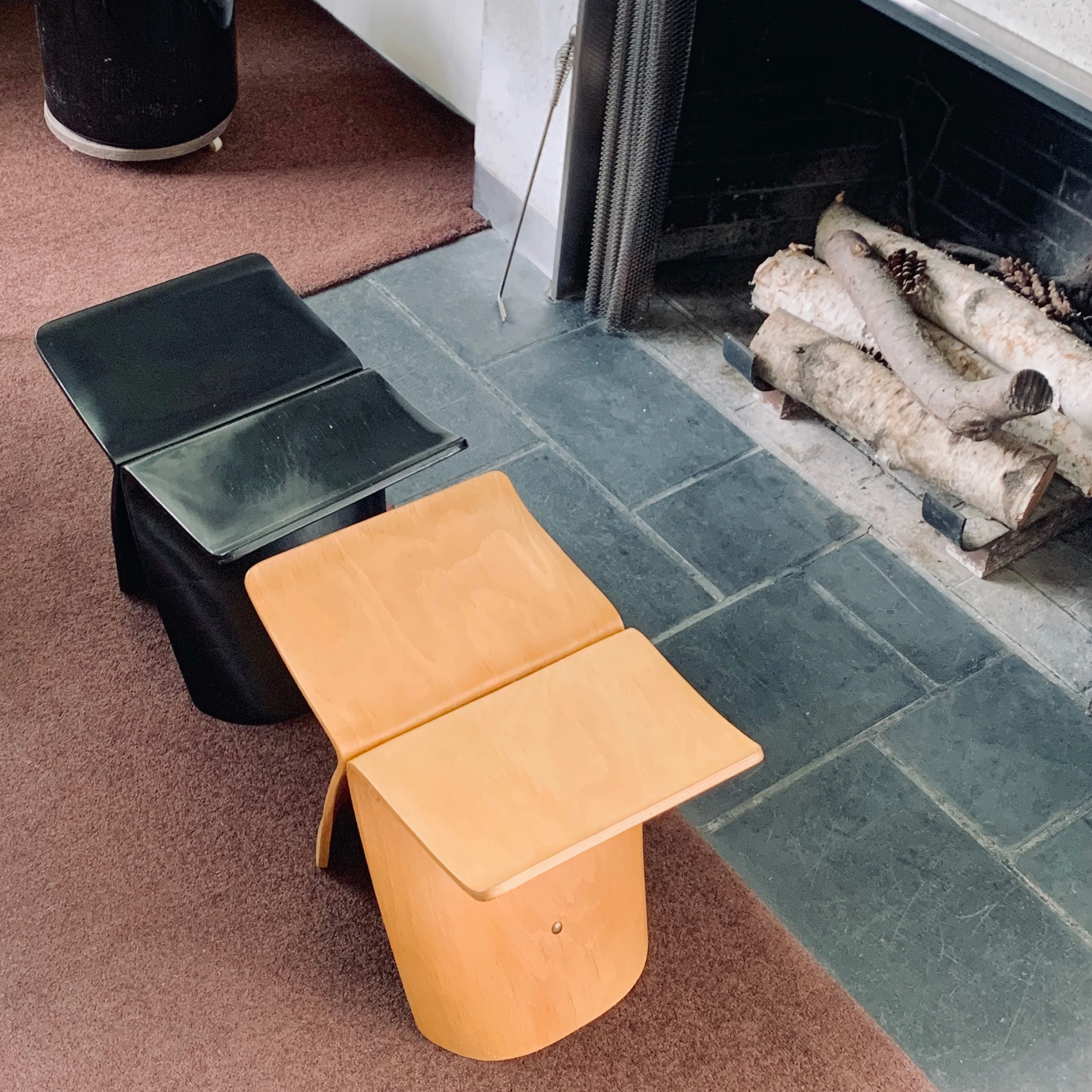 Japanese stools by Yanagi.