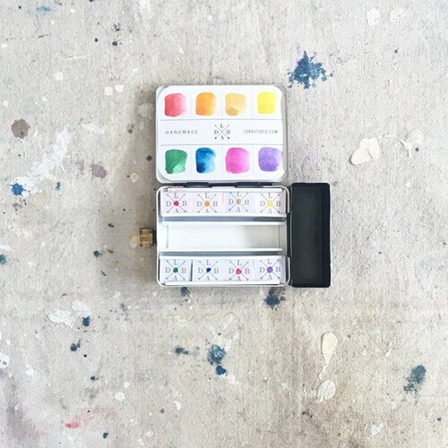 LDBA Handmade Watercolors! Build your own palette! VISIT OUR PAINT