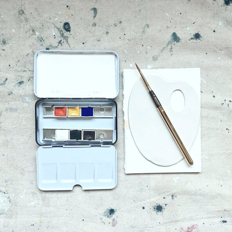 LDBA Watercolor Kit (Travel) — L'Ecole Des Beaux Arts