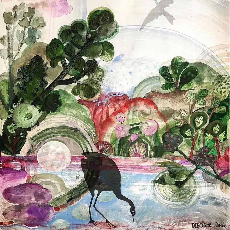 Dreamscape: a show and custom palette by artist Deborah Stein