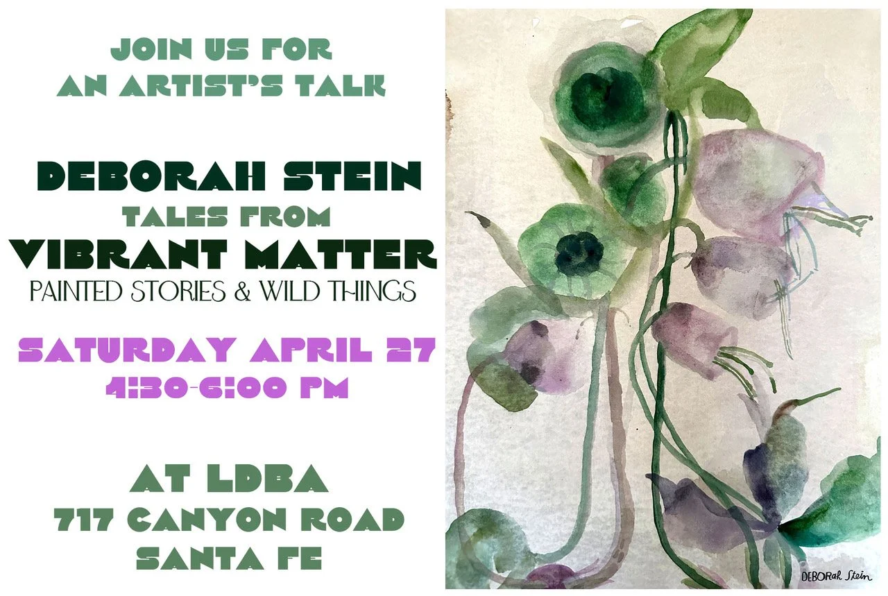 Deb Stein Artist Talk! Join us April 27