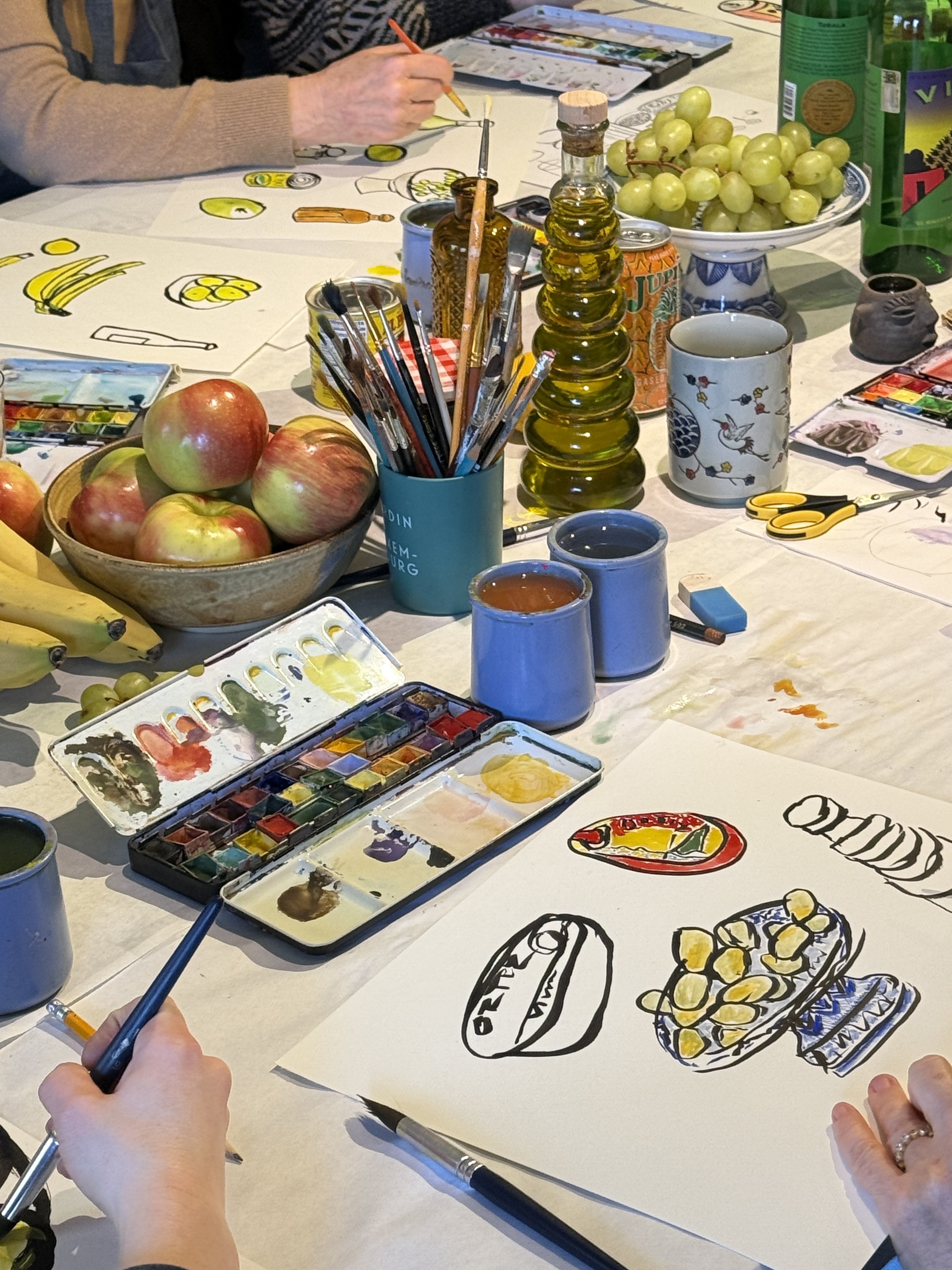 at the table process 2.JPG