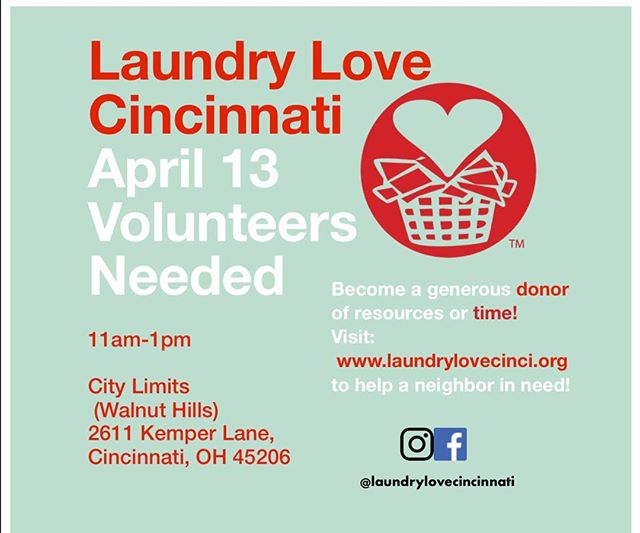 Hi friends! We need volunteers for our April 13th event!! DM us if interested!
.

#Give #Health #Hygiene #Compassion #Empathy #ActsOfKindness #501c3 #NonProfit #Volunteer #Donate #MakeTheWorldABetterPlace #TakeAction #Fundraising #Community #Laundry 
