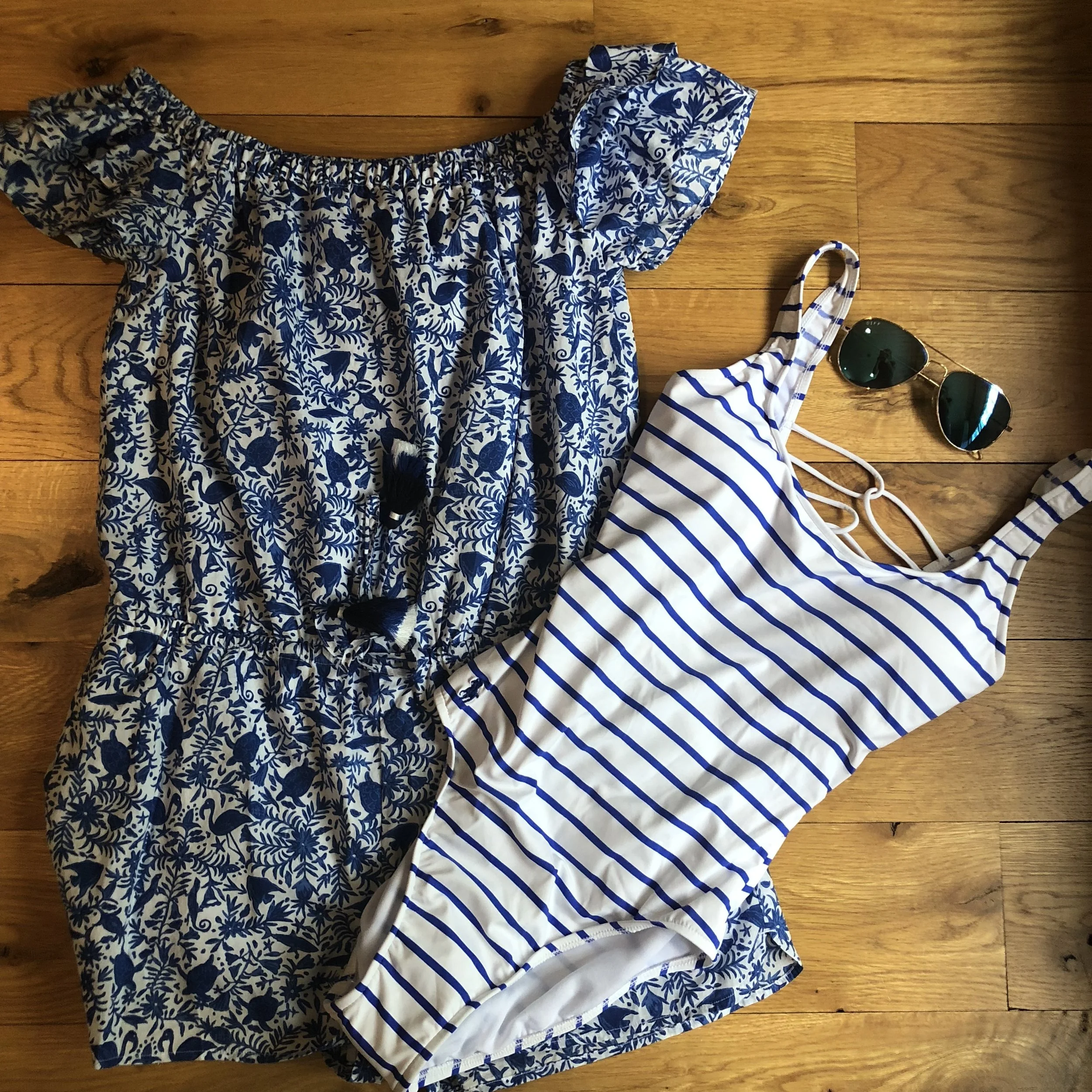 Blue and White is just right!