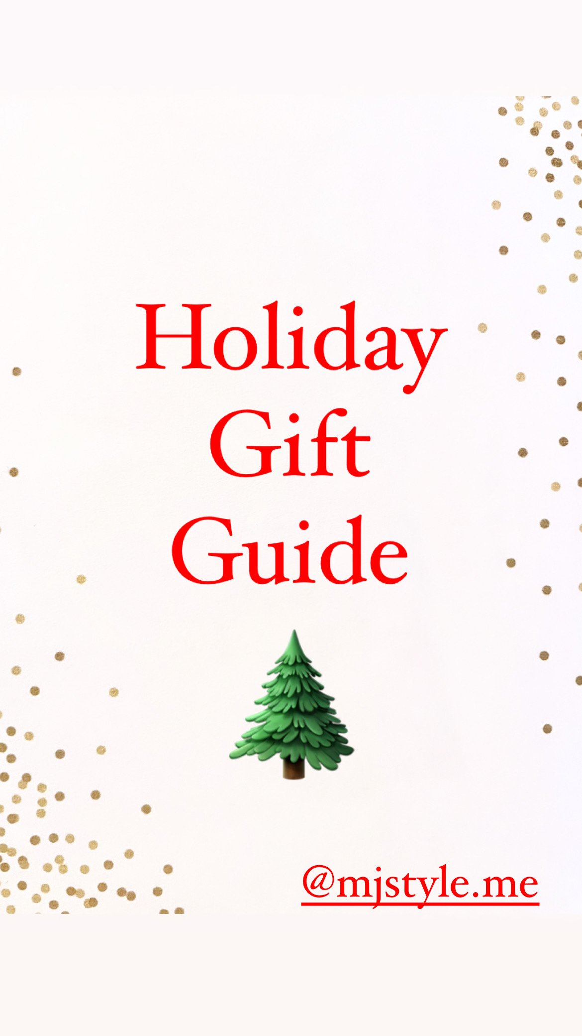 Men's Holiday Gift Guide