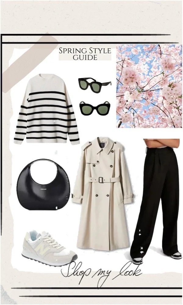 Spring Look - Stripe Tee