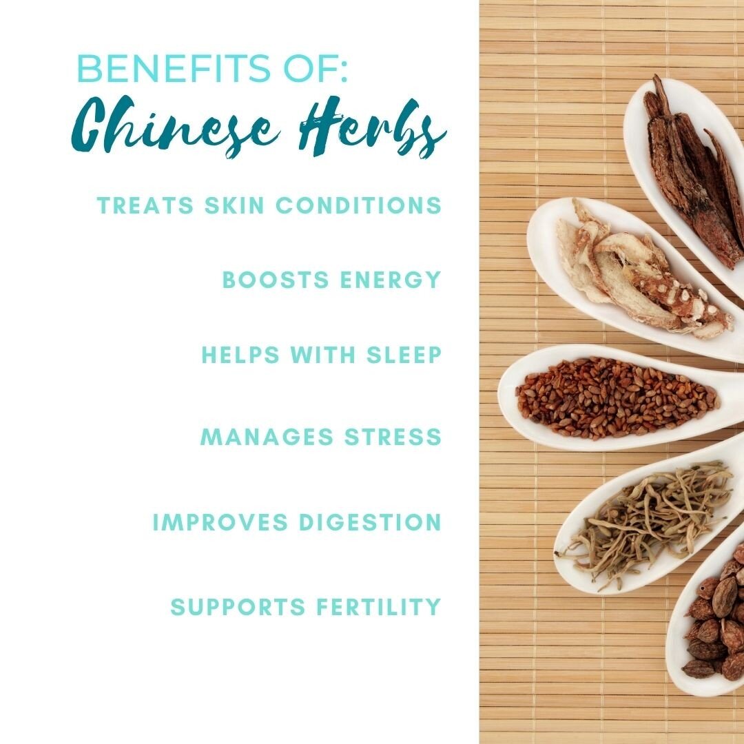 As healthy and hearty humans, we have used Chinese herbal medicine for more than two thousand years, so we must be doing it right! Implementing these powerful herbs into your diet can aid in:

- Digestive issues
- Easing muscle pain
- Regulating the 