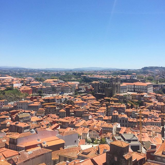 View of Porto from the Torre dos Clerigos. .
.
.
.
.
#portugal #porto #travel #blacktravel #travelnoire