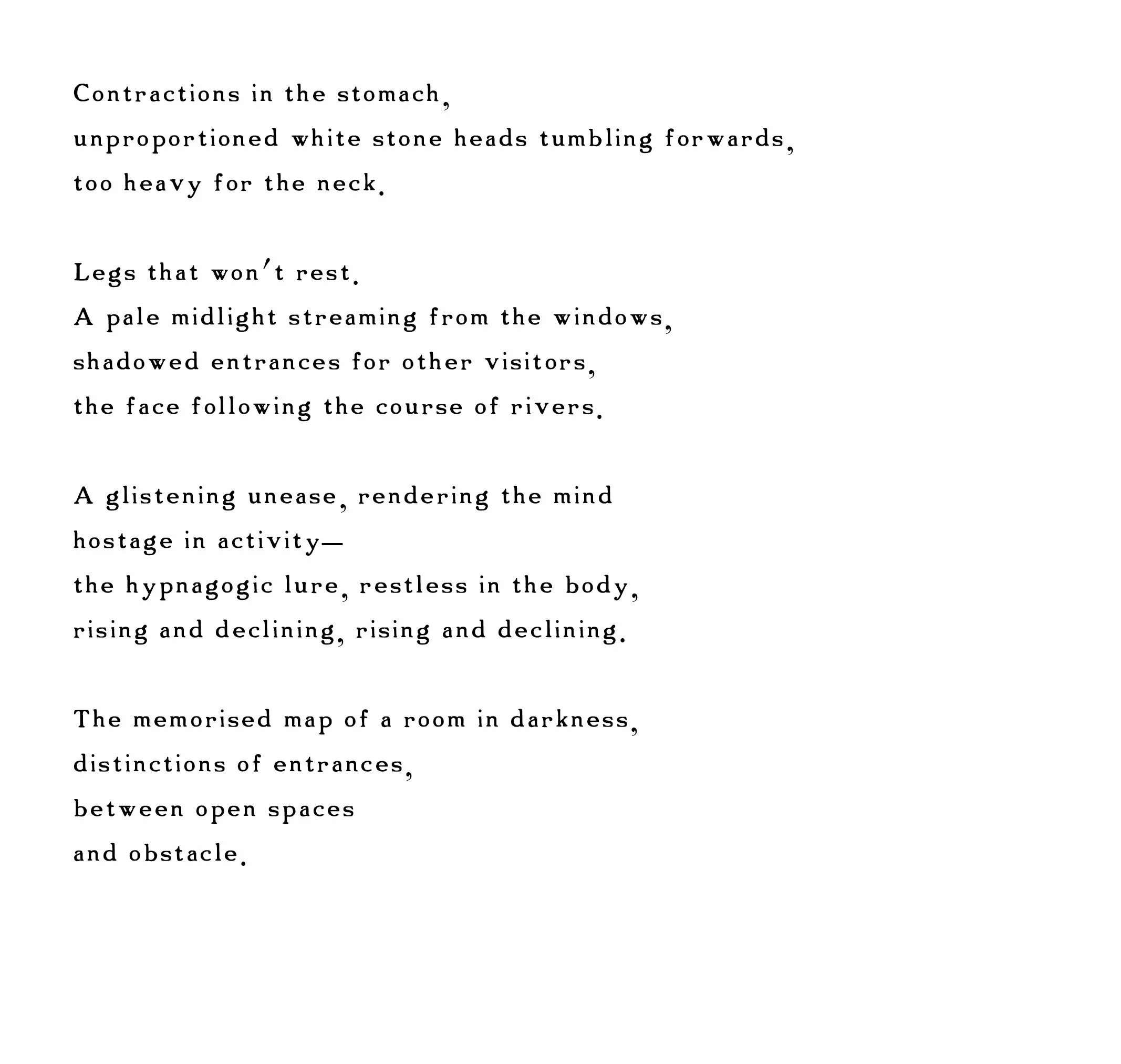 Rebecca Rose Harris Poetry