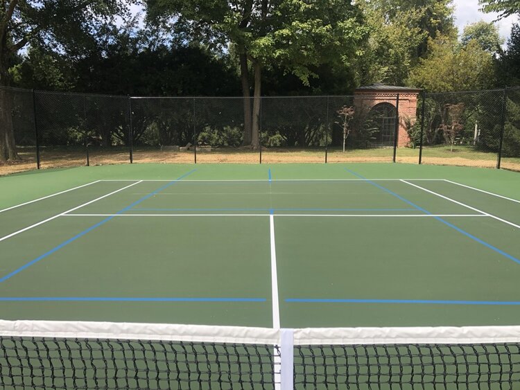 Construction of Pickleball Courts, Basketball Courts, Volleyball Courts,  and Futsal Courts — Tennis Technology, Inc.