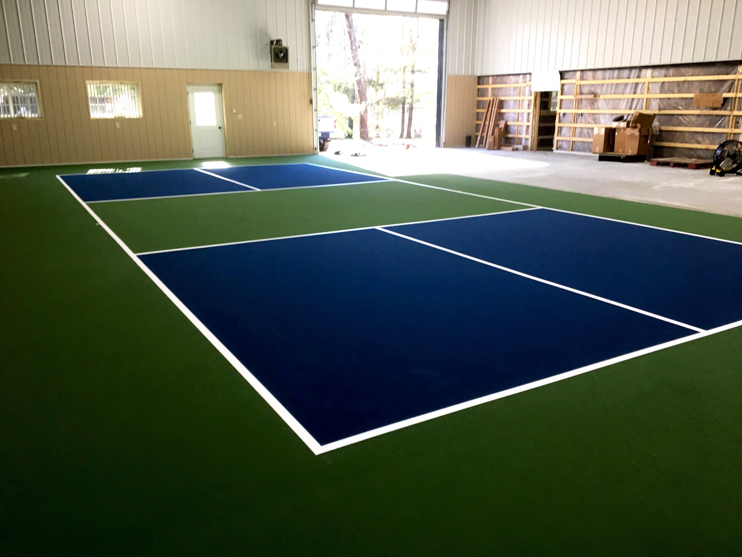 Indoor Pickleball court design