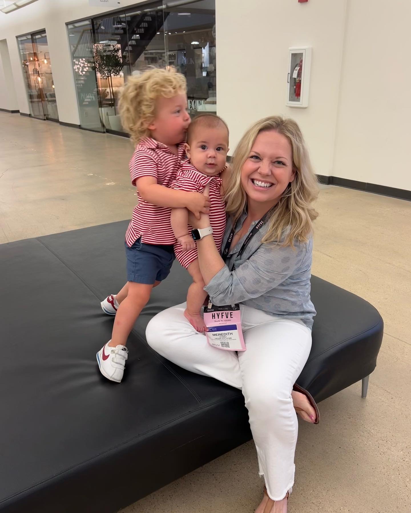 LONG TIME NO SEE 
It&rsquo;s been relatively quiet over here at Helen Joy Home while I&rsquo;ve taken some time to focus on being a mom and creating memories I will forever cherish. Today I was able to take the boys to @dallasmarket for an art pickup