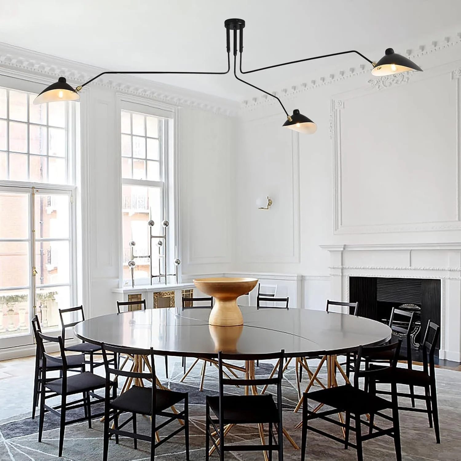 3 Arm Chandelier