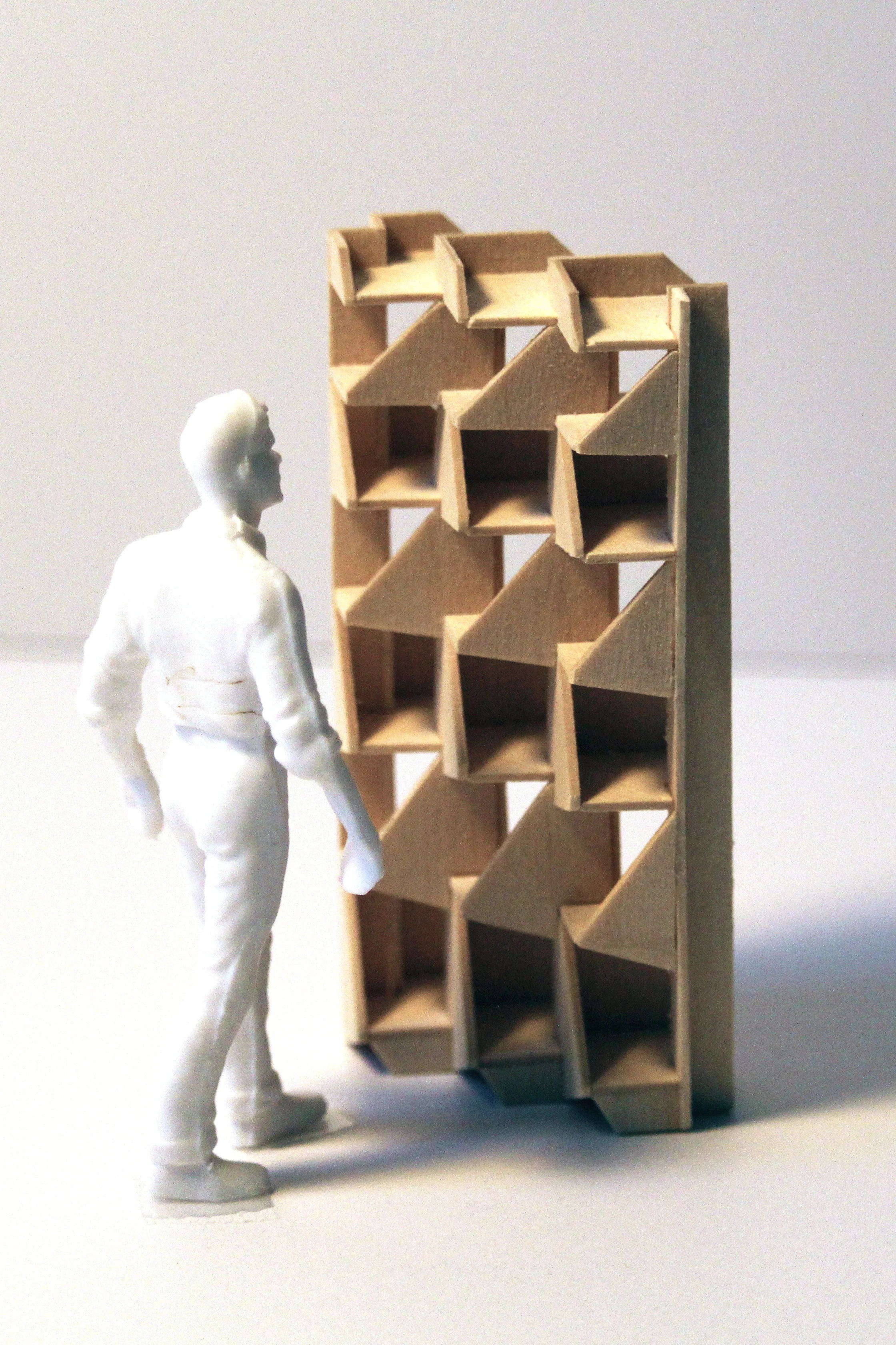 1/2”=1’ scale model.