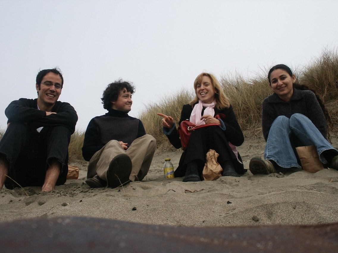 First lab at the beach - 2005