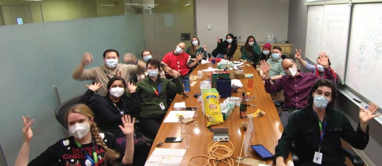 White Elephant lab present exchange - Dec 2022